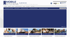 Desktop Screenshot of mobilekitchens.com.au